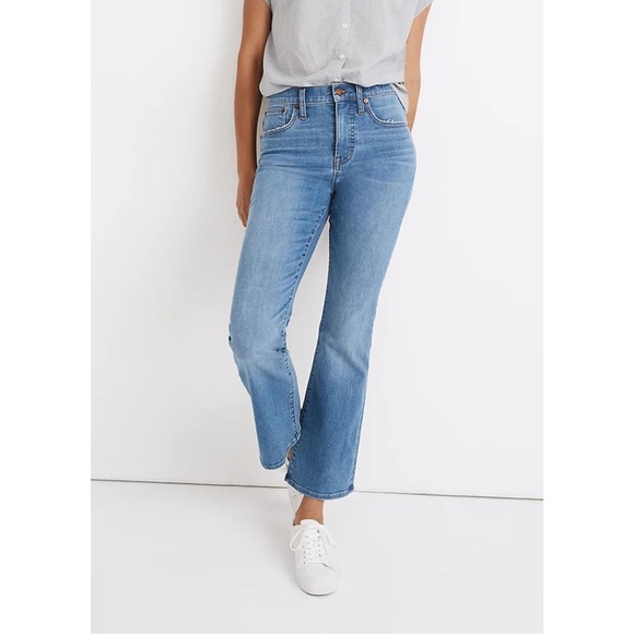 Madewell Cali Demi-Boot Jeans in Timpson Wash - Size 27 - Picture 1 of 11